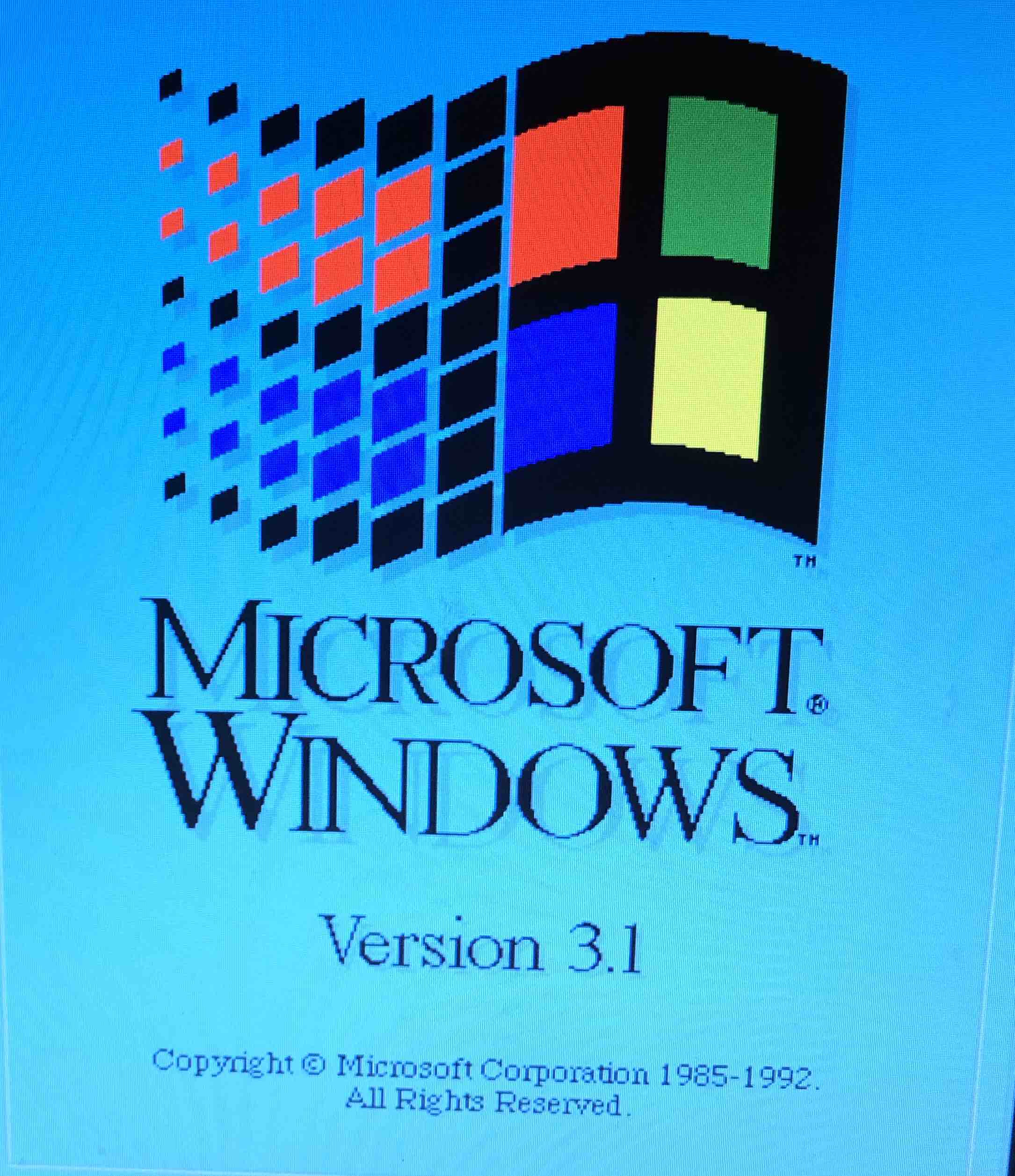 Windows 3.1 Boot