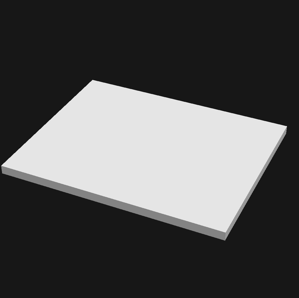 Rendered view of stl file